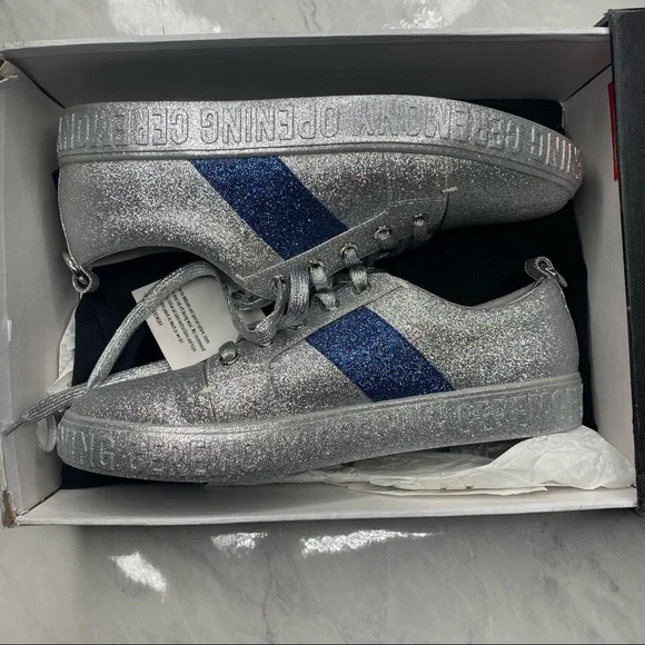 Opening Ceremony Silver Glitter La Cienega Sneakers